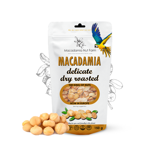 Geröstete Macadamianüsse